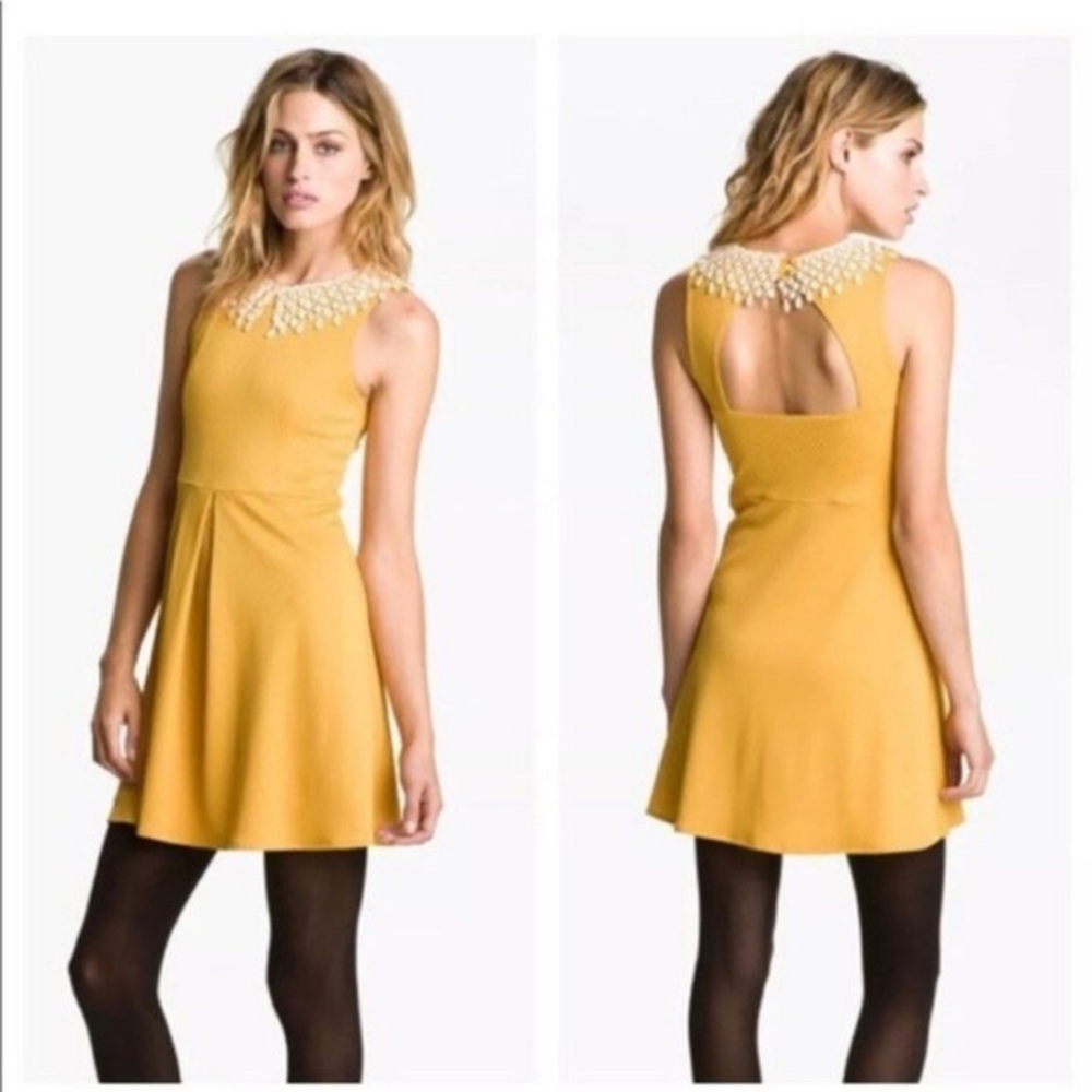 Free People Peter Pan Collar Dress